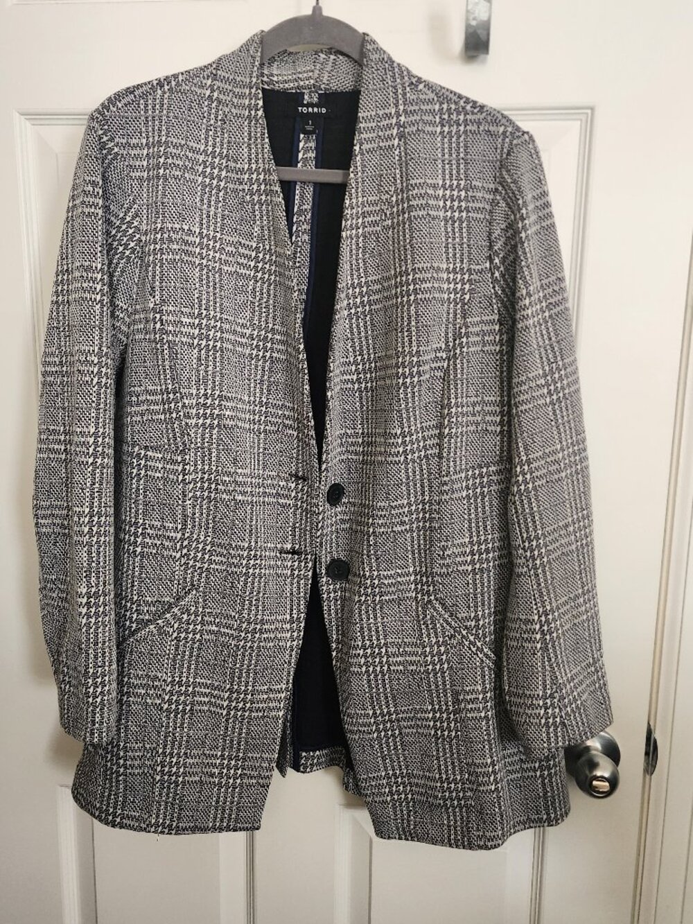 Houndstooth Torrid Blazer size 1x